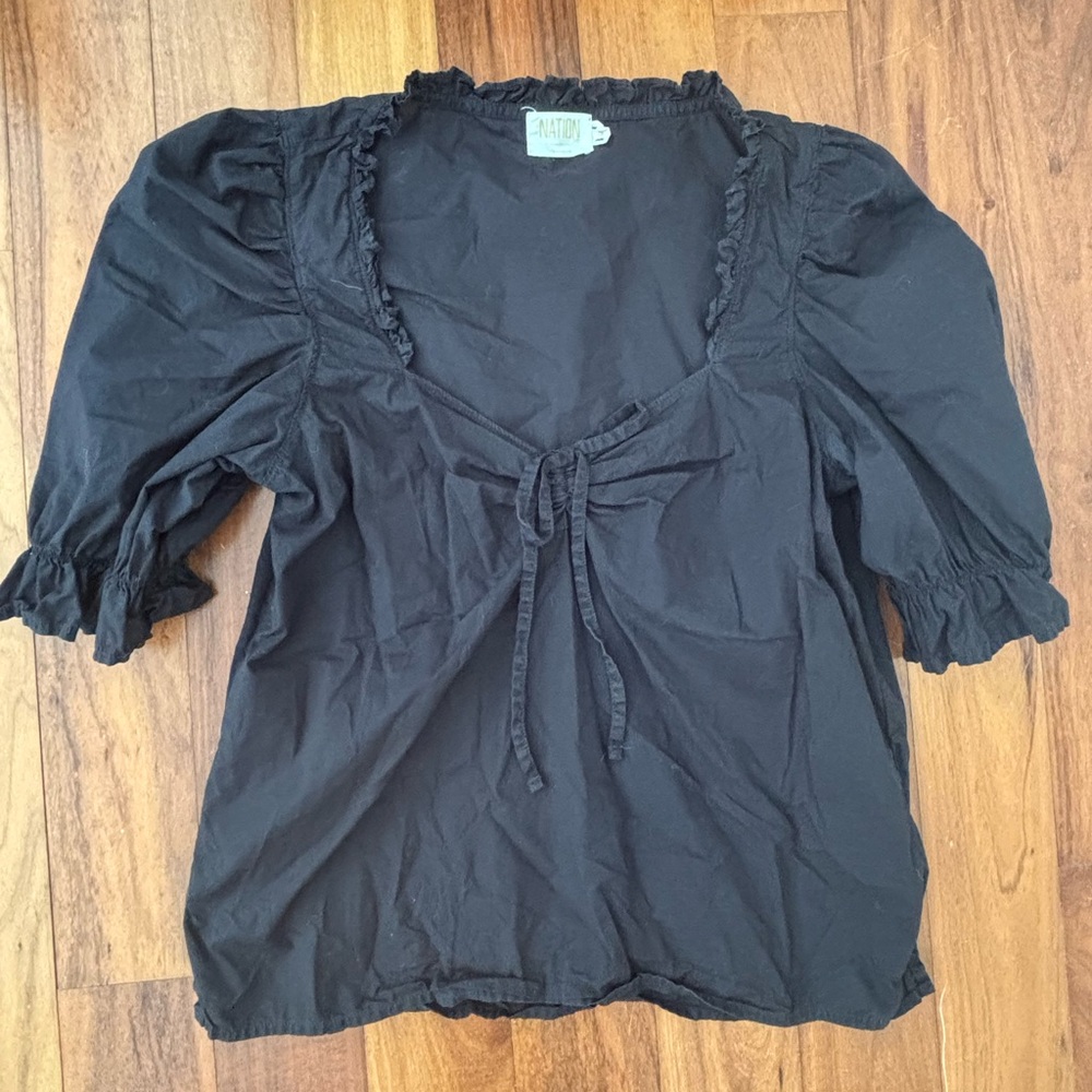 Nation LTD Bernadette Sweetheart Blouse size S - Picture 3 of 5
